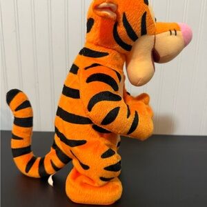 Vintage 1998 Disney Orange and Black Tiger Plush